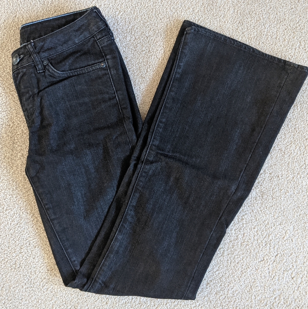 Buffalo Stretch Flare Black Jeans